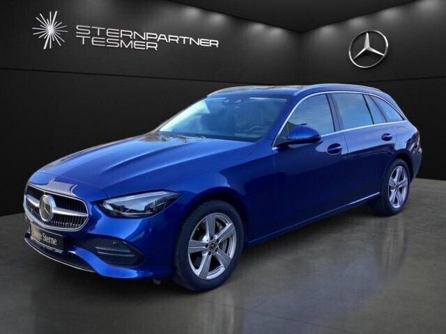 Blau Gebraucht 2023 Mercedes C300 Kombi | 36.750 € (Guter Preis) - Bild 1/4