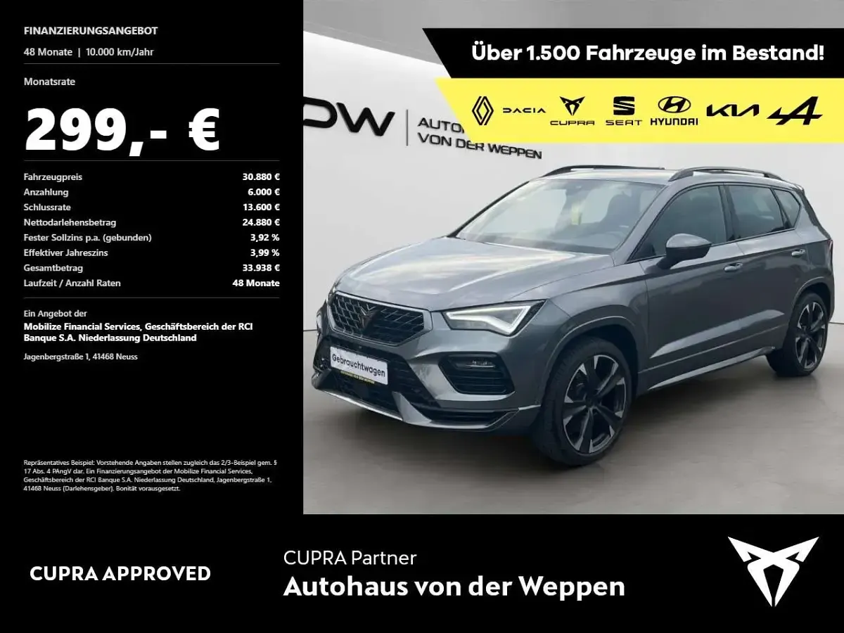 Gebraucht Cupra Ateca VZ 300 PS (220 kW) 2023 SUV