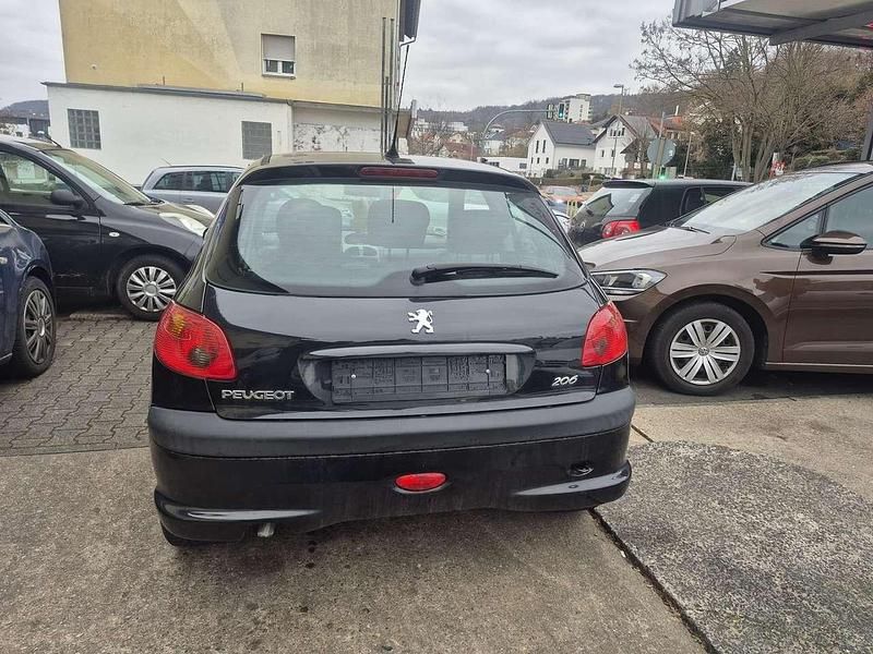 Gebraucht Peugeot 206 Basis 60 PS (44 kW) 2006 Schwarz Kleinwagen