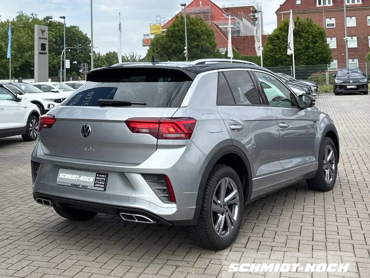 Gebraucht VW T-Roc R-line 110 PS (80 kW) 2023 Silber SUV