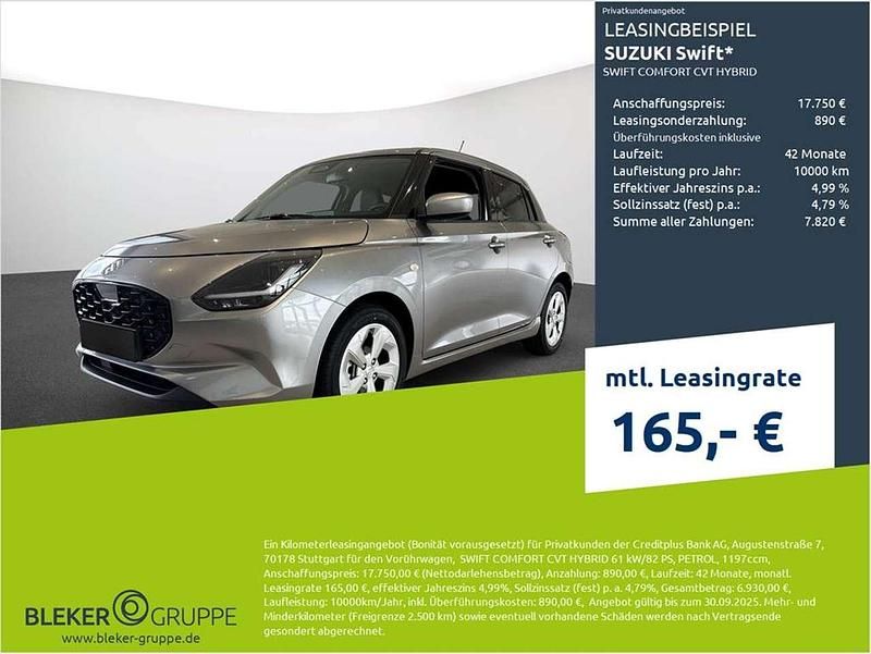 Silber Gebraucht 2025 Suzuki Swift Comfort Kleinwagen | 16.490 € (Superpreis) - Bild 1/3