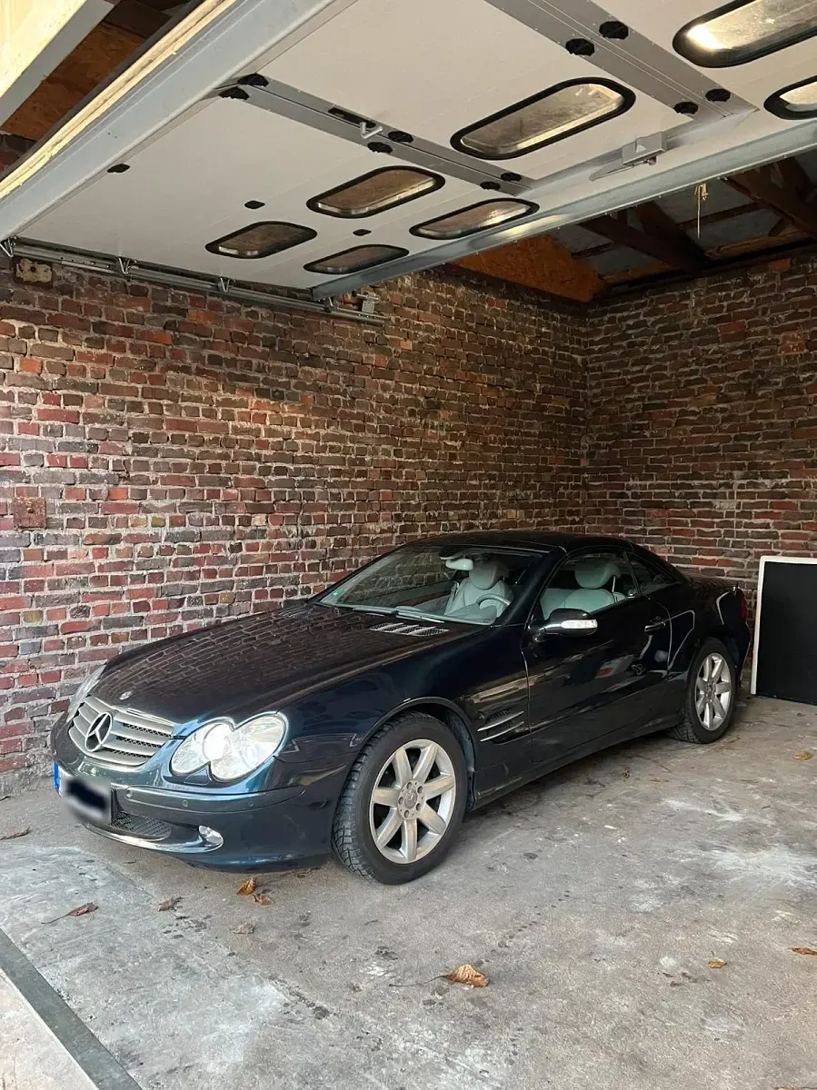 Gebraucht Mercedes SL350 2003 Blau Cabrio