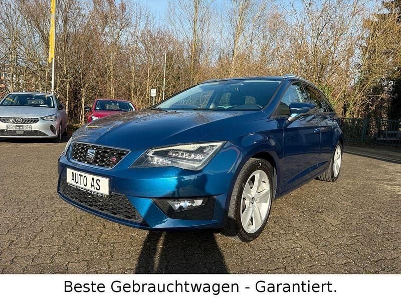 Blau Gebraucht 2014 Seat Leon ST FR Kombi | 8.900 € (Guter Preis) - Bild 1/4