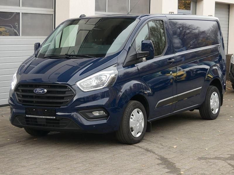 Blau Gebraucht 2021 Ford Transit Custom Trend Van / Kleinbus | 20.790 € (Superpreis) - Bild 1/4