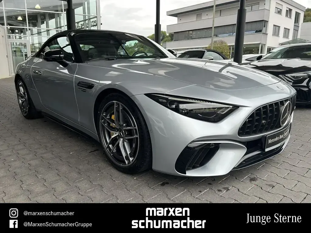 Gebraucht Mercedes SL63 AMG Premium Plus 585 PS (430 kW) 2023 Silber Cabrio