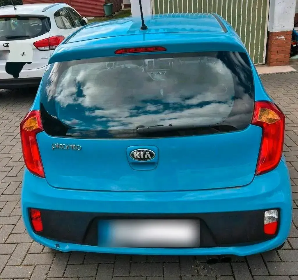 Gebraucht Kia Picanto 69 PS (50 kW) 2013 Blau Kleinwagen