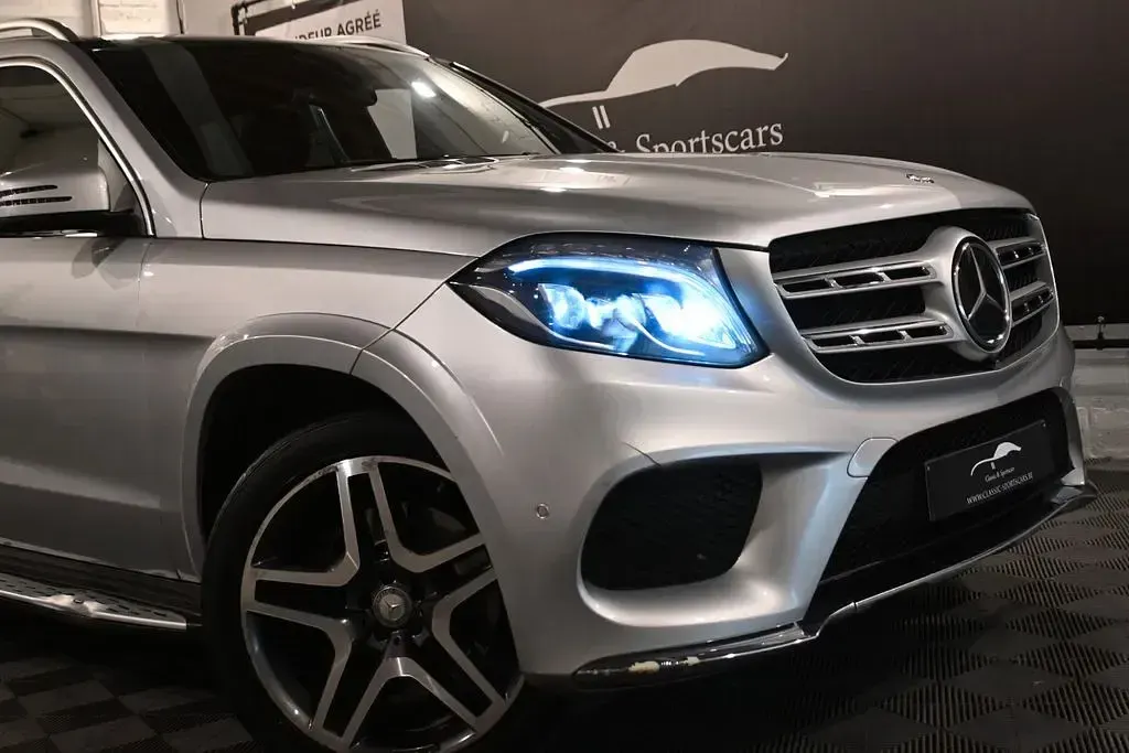 Gebraucht Mercedes GLS350 AMG line 258 PS (189 kW) 2017 Silber SUV