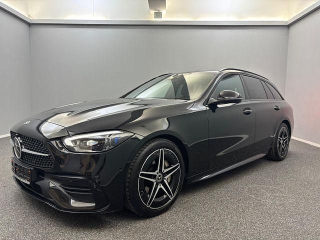 Schwarz Gebraucht 2022 Mercedes C220 AMG Limousine | 35.799 € (Guter Preis) - Bild 1/4