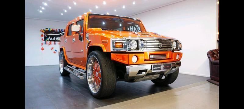 Orange Gebraucht 2009 Hummer H2 SUV | 49.000 € - Bild 1/4