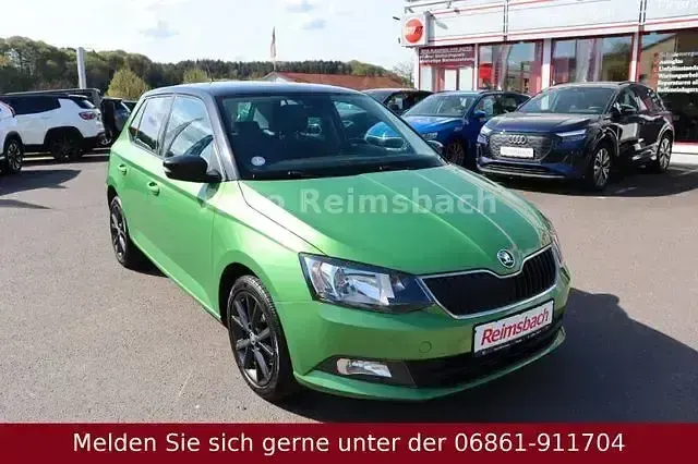 Gebraucht Skoda Fabia 75 PS (55 kW) 2016 Grün Limousine