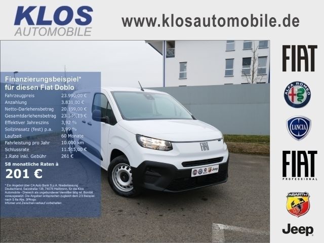 Weiß Neu 2025 Fiat Doblò Van / Kleinbus | 23.990 € (Fairer Preis) - Bild 1/4