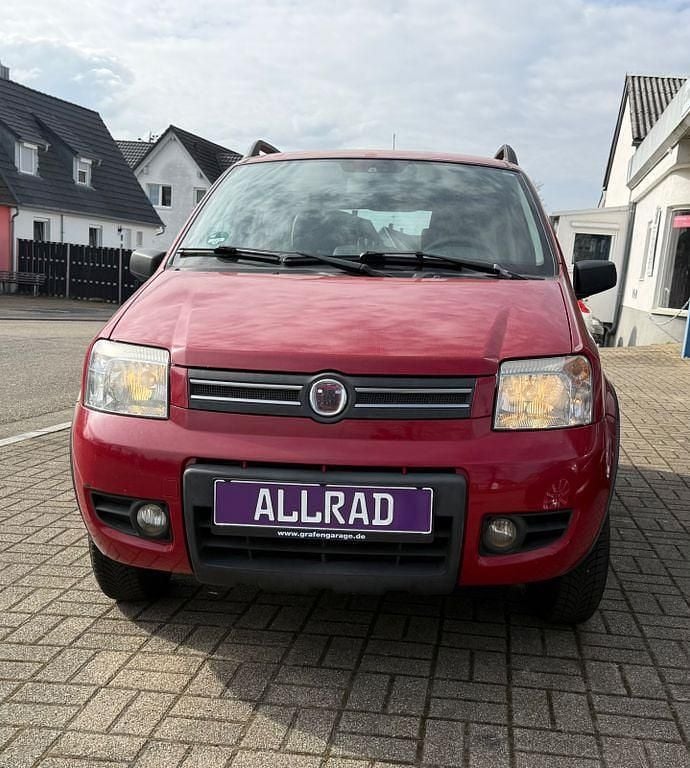 Gebraucht Fiat Panda 4x4 Climbing 69 PS (50 kW) 2007 Rot Kleinwagen