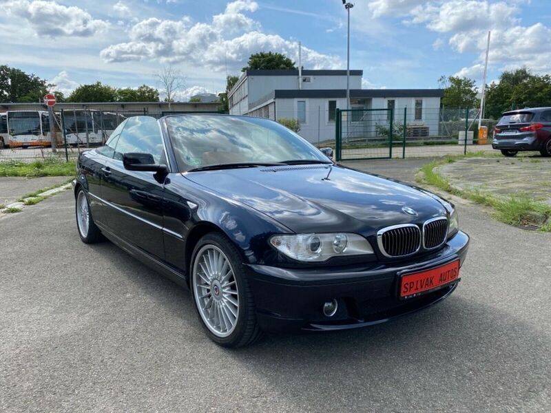 Schwarz Gebraucht 2005 BMW 320 Cabriolet Exclusive Cabrio | 31.999 € - Bild 1/4