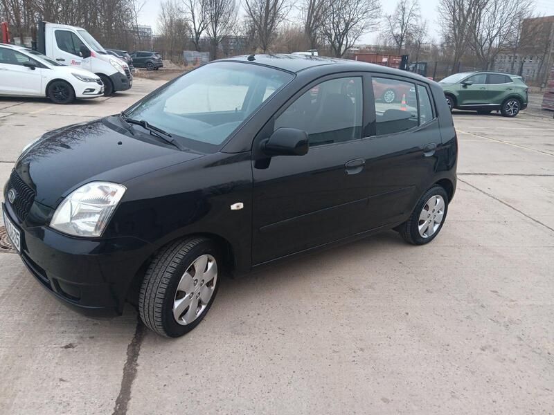 Schwarz Gebraucht 2004 Kia Picanto Kleinwagen | 2.100 € - Bild 1/4