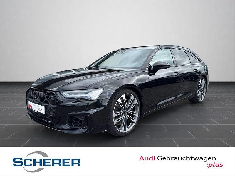 Mythosschwarz metallic (metallic) Gebraucht 2024 Audi S6 Comfort Kombi | 51.990 € (Guter Preis) - Bild 1/4