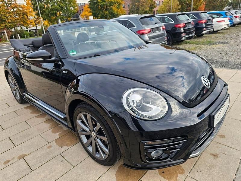 Gebraucht VW Beetle Cabriolet R-line 150 PS (110 kW) 2017 Schwarz Cabrio