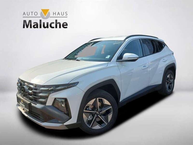 Atlas white / sol Neu 2024 Hyundai Tucson Trend SUV | 34.990 € (Fairer Preis) - Bild 1/4