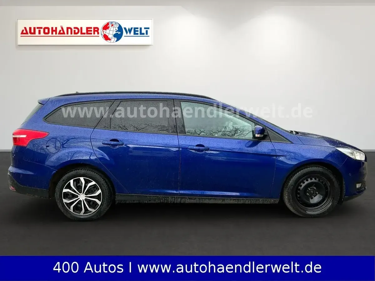 Gebraucht Ford Focus 125 PS (91 kW) 2018 Blau Kombi