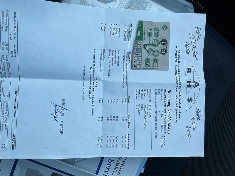 Gebraucht Ford Focus 101 PS (74 kW) 2000 Blau Kleinwagen