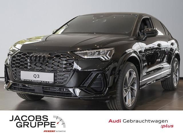 Mythosschwarz metallic Gebraucht 2025 Audi Q3 Sportback S-Line SUV | 47.430 € (Etwas zu teuer) - Bild 1/4