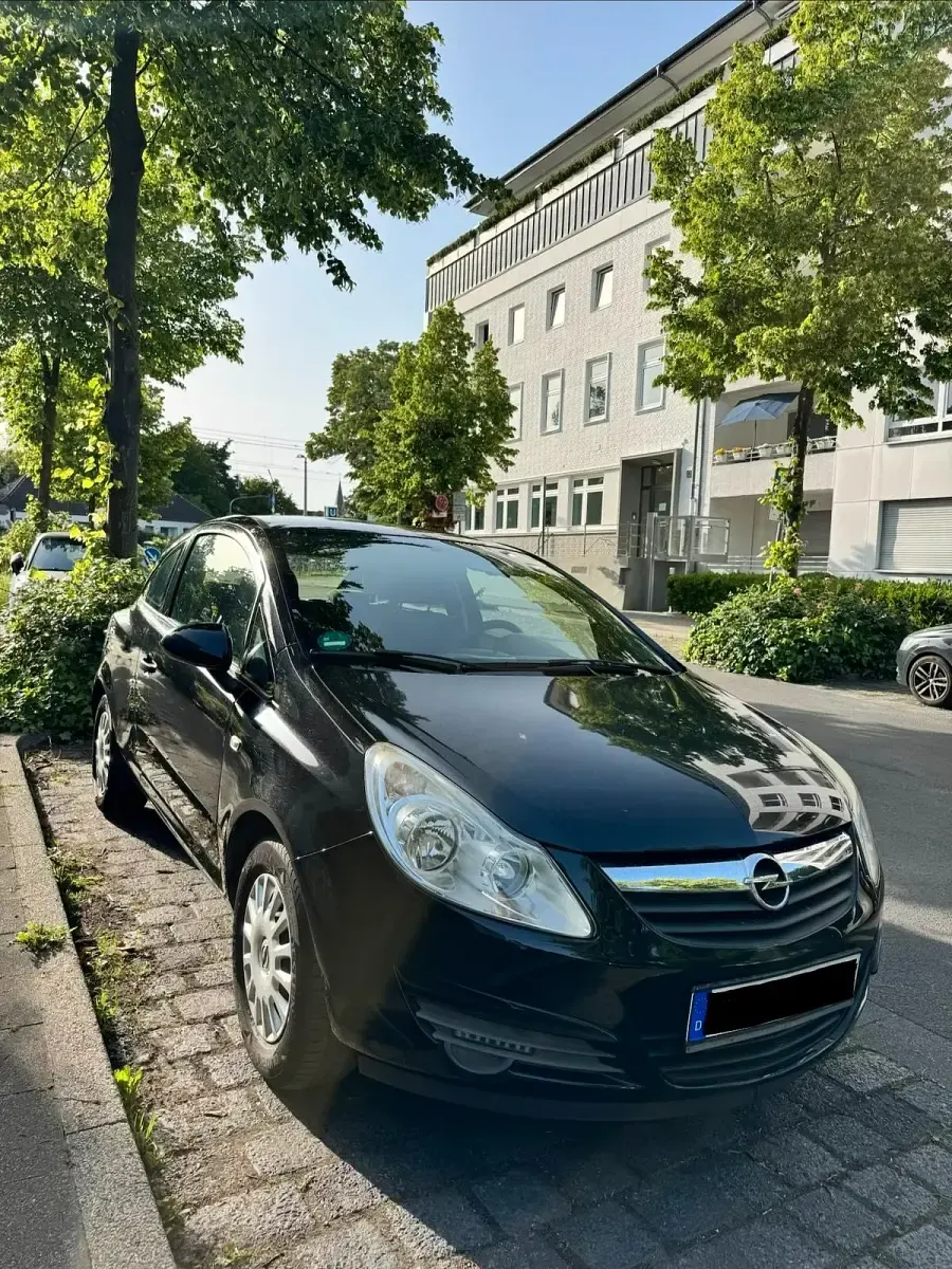 Gebraucht Opel Corsa 80 PS (58 kW) 2009 Schwarz Kleinwagen