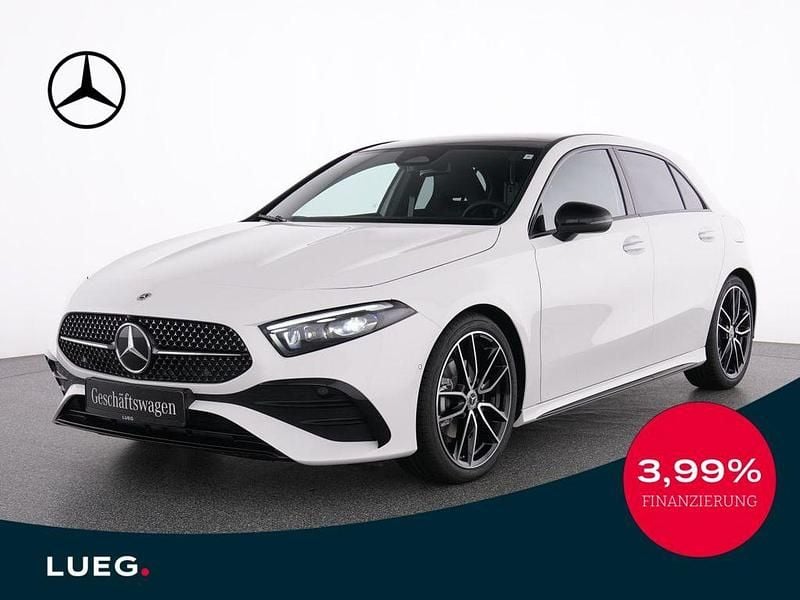 Unilack polarweiß Gebraucht 2025 Mercedes A180 AMG Limousine | 37.385 € (Teuer) - Bild 1/4
