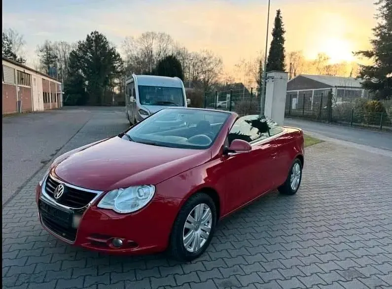Occasion VW Eos Edition 116 PK (85 kW) 2007 Rood Cabriolet