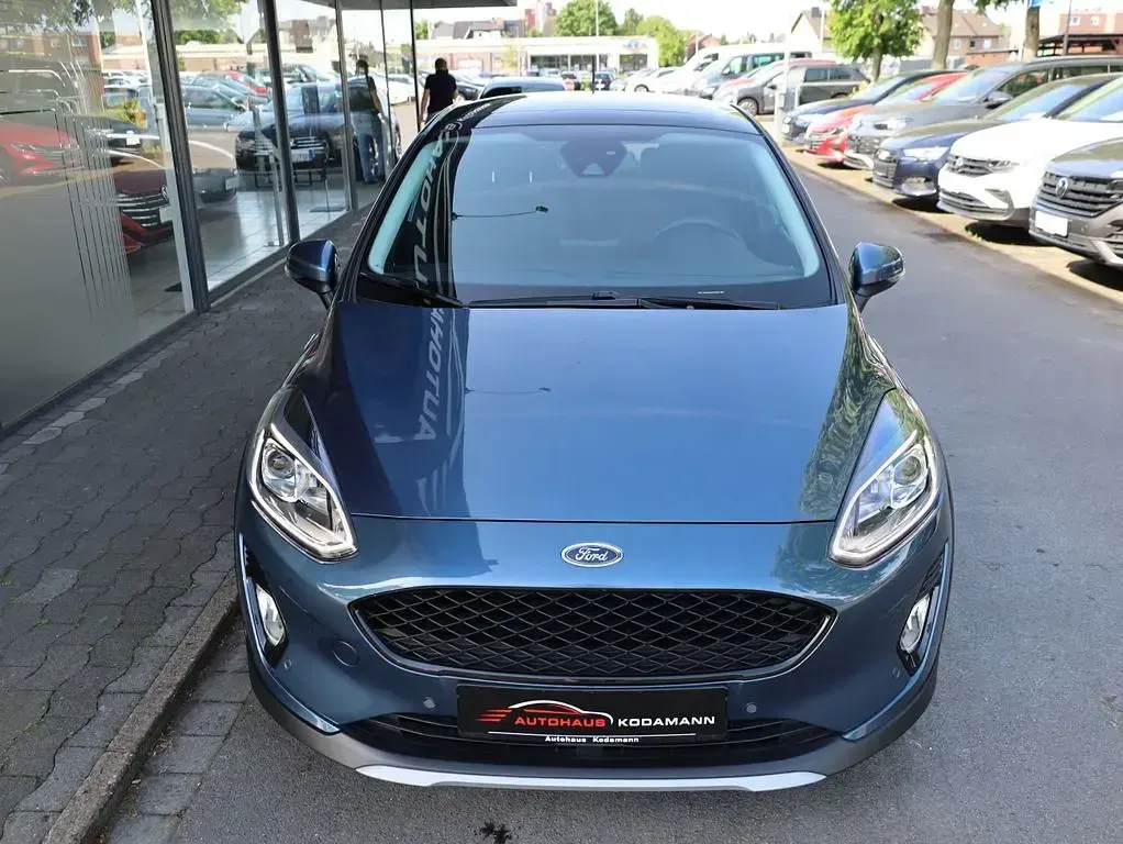 Gebraucht Ford Fiesta Active X 125 PS (91 kW) 2021 Blau Kleinwagen