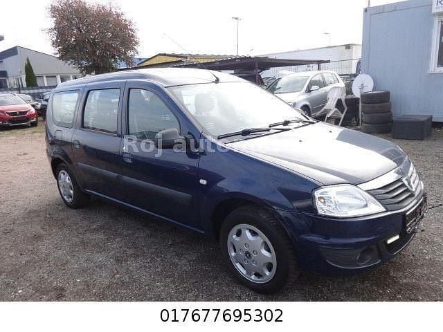 Gebraucht Dacia Logan MCV 84 PS (61 kW) 2012 Blau Kombi