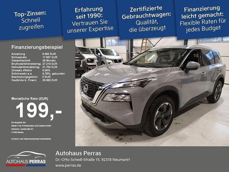 Ceramic grey Gebraucht 2025 Nissan X-Trail N-Connecta SUV | 29.850 € (Superpreis) - Bild 1/4