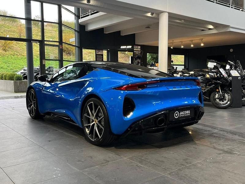 Neu Lotus Emira 364 PS (267 kW) 2025 Blau Coupé
