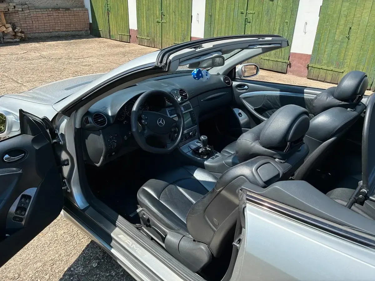 Gebraucht Mercedes CLK200 163 PS (119 kW) 2004 Silber Cabrio