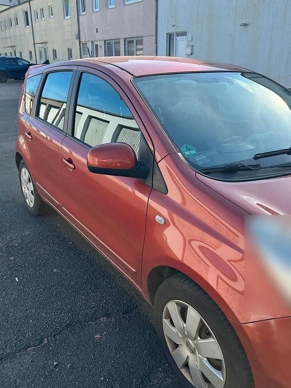 Gebraucht Nissan Note 88 PS (64 kW) 2008 Orange Kleinwagen