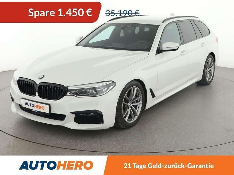 Alpinweiss iii Gebraucht 2020 BMW 530 M Sport Kombi | 33.740 € (Fairer Preis) - Bild 1/3