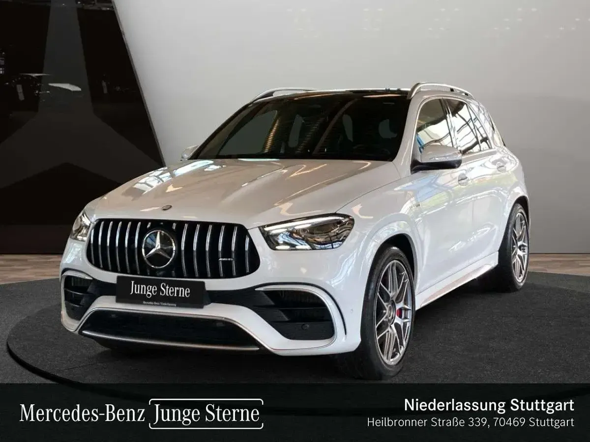Gebraucht Mercedes GLE63 AMG AMG 612 PS (450 kW) 2025 Manufaktur opalithweiß bright SUV