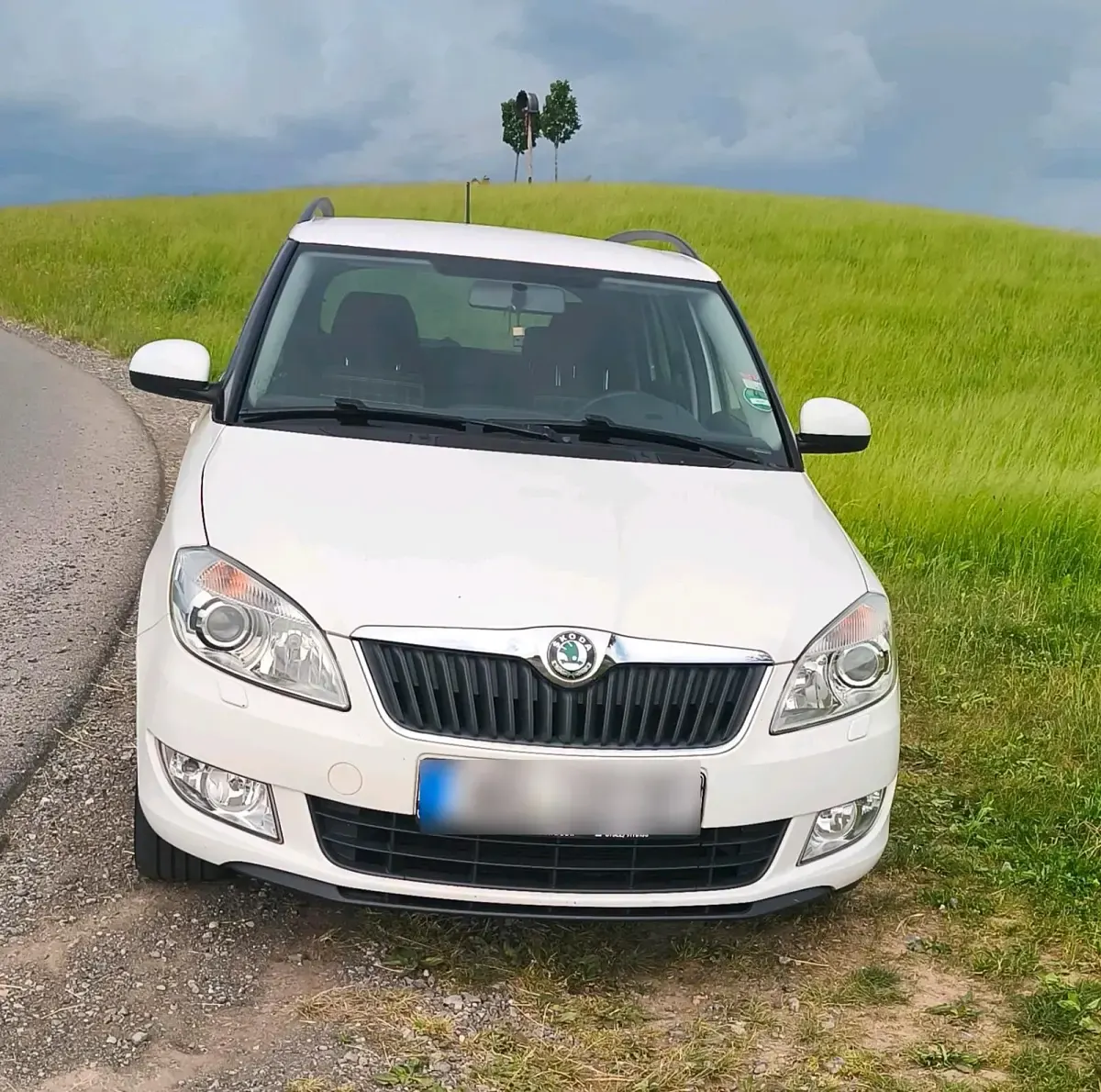 Gebraucht Skoda Fabia 86 PS (63 kW) 2013 Weiß Kombi