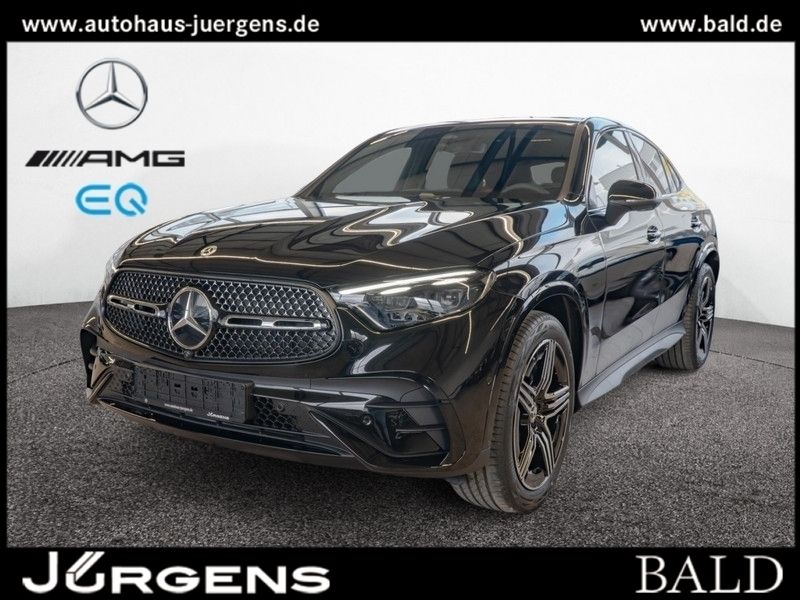 Schwarz metalliclack obsidianschwarz Gebraucht 2024 Mercedes GLC220 AMG Coupé | 68.490 € (Etwas zu teuer) - Bild 1/4