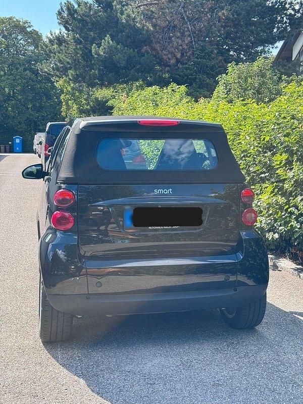 Gebraucht Smart ForTwo Cabrio Passion 71 PS (52 kW) 2007 Schwarz Cabrio