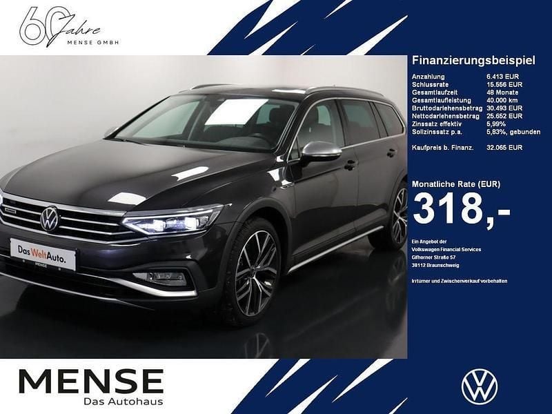 Grau Gebraucht 2021 VW Passat Alltrack IQ Drive Kombi | 32.065 € (Fairer Preis) - Bild 1/4