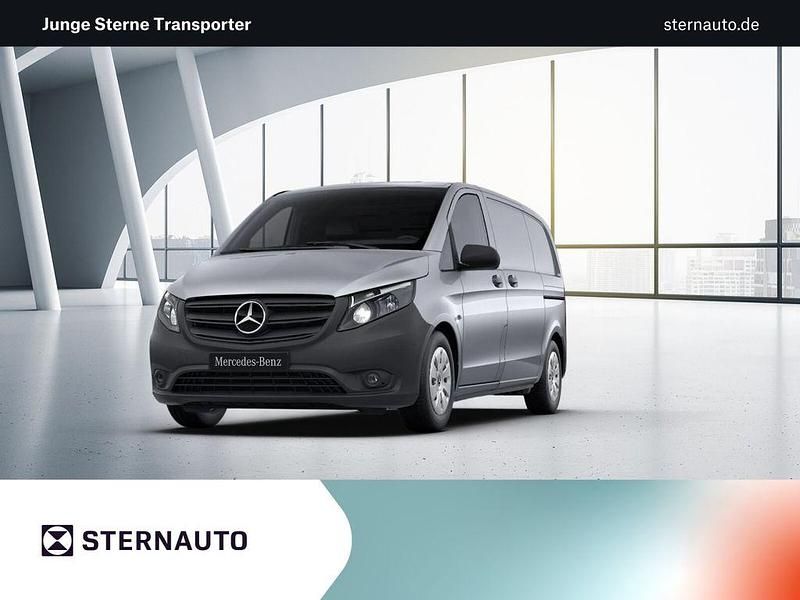 Brillantsilber metallic Gebraucht 2021 Mercedes Vito Van | 28.977 € (Fairer Preis) - Bild 1/4