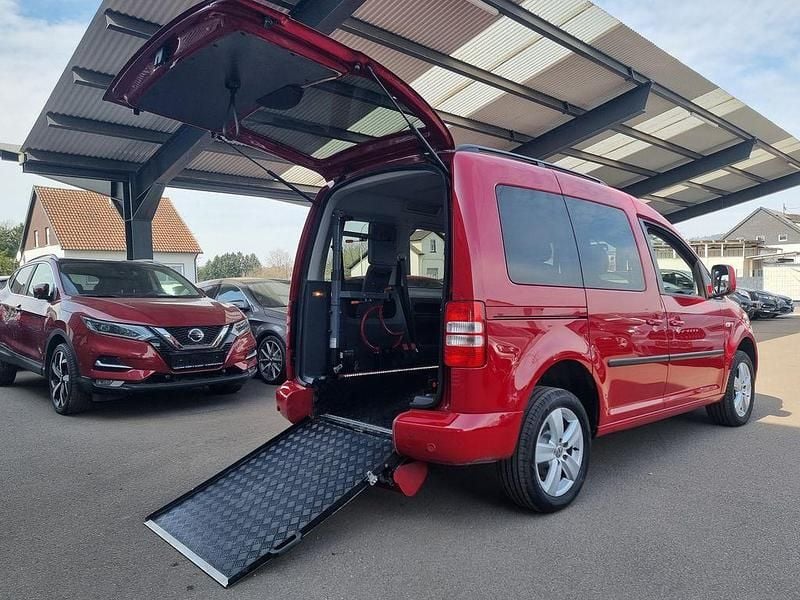 Gebraucht VW Caddy 140 PS (102 kW) 2012 Rot Van / Kleinbus