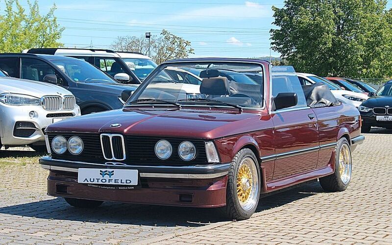 Rot Gebraucht 1982 BMW 323 Cabriolet Sport Line Cabrio | 32.950 € - Bild 1/4