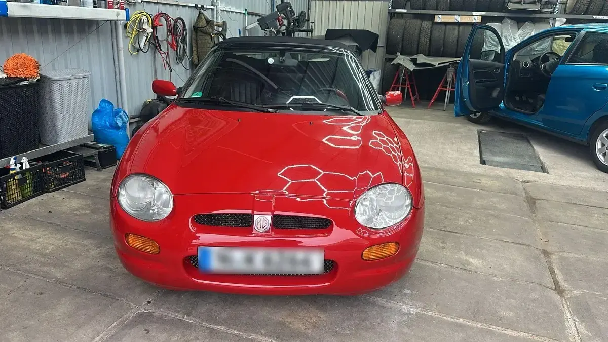 Gebraucht MG F 120 PS (88 kW) 1998 Rot Cabrio