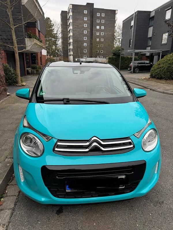 Gebraucht Citroën C1 Shine 82 PS (60 kW) 2015 Blau Kleinwagen