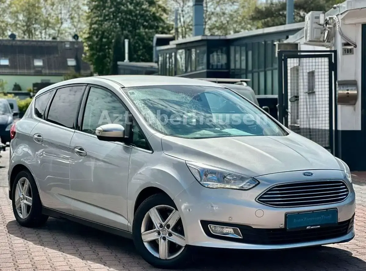Second-hand Ford C-MAX Titanium 150 CP (110 kW) 2015 Argintiu Monovolum