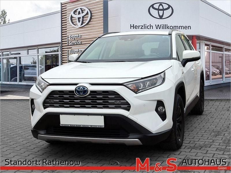 Gebraucht Toyota RAV4 Hybrid Plus 222 PS (163 kW) 2020 Schneeweiß SUV