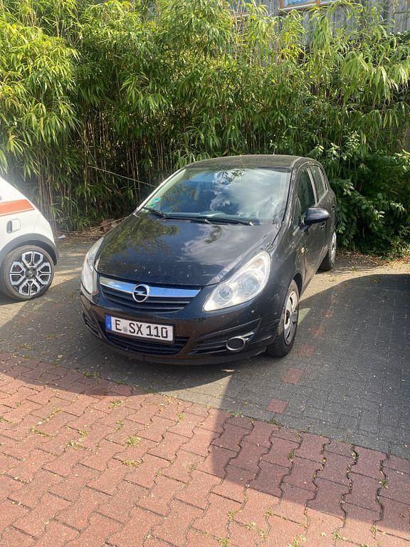 Grau Gebraucht 2009 Opel Corsa Color Edition Limousine | 850 € (Superpreis) - Bild 1/4
