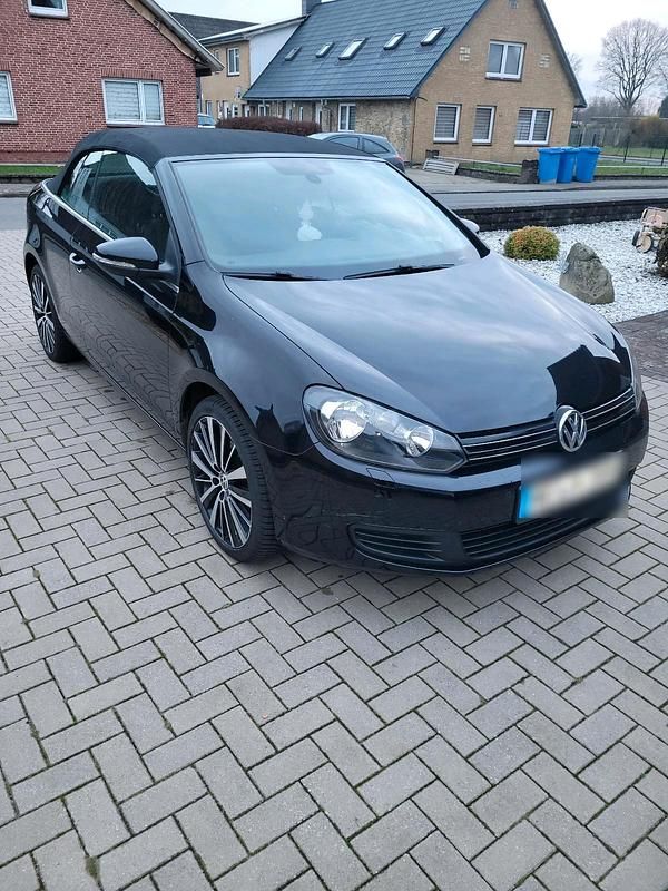 Gebraucht VW Golf Cabriolet 105 PS (77 kW) 2013 Schwarz Cabrio