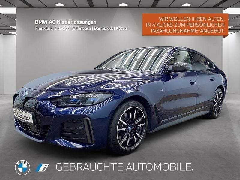 Blau Gebraucht 2022 BMW i4 M Sport Limousine | 49.980 € (Fairer Preis) - Bild 1/4