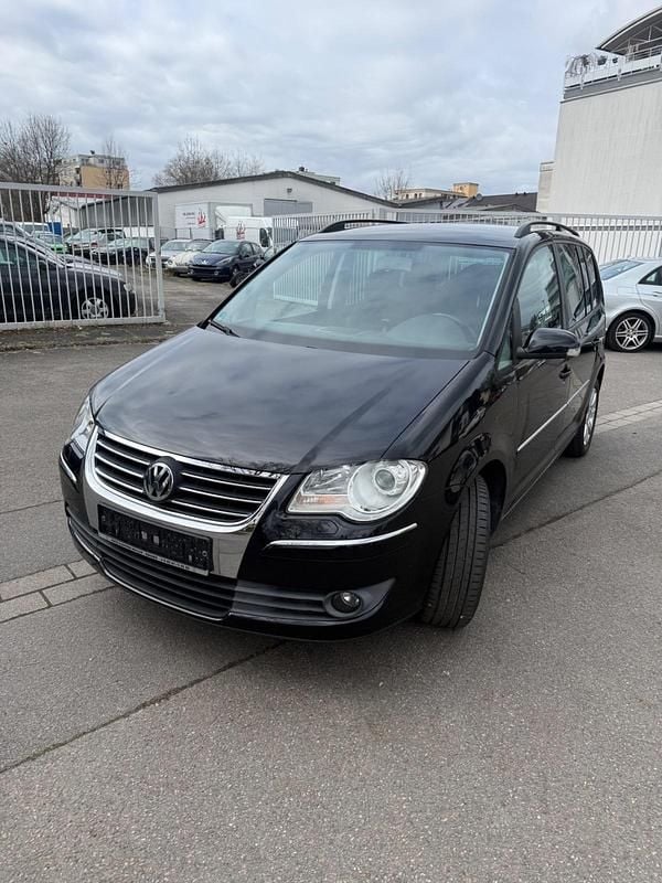 Gebraucht VW Touran Highline 140 PS (102 kW) 2007 Schwarz Van / Kleinbus